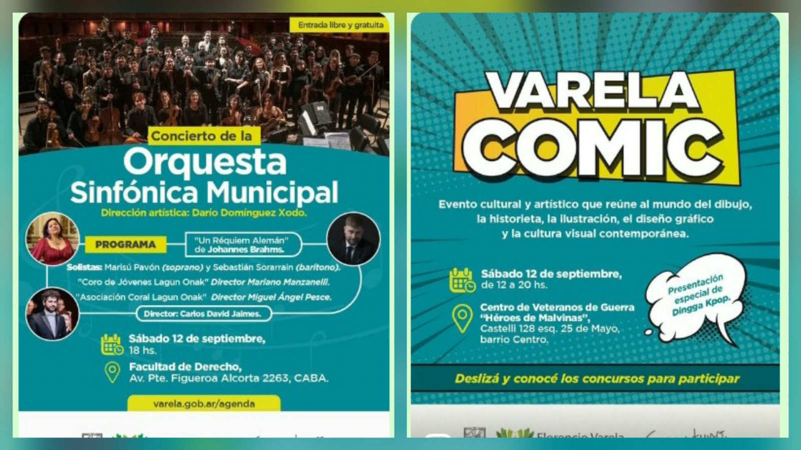 ¡Compartimos las actividades culturales, talleres y cursos! 