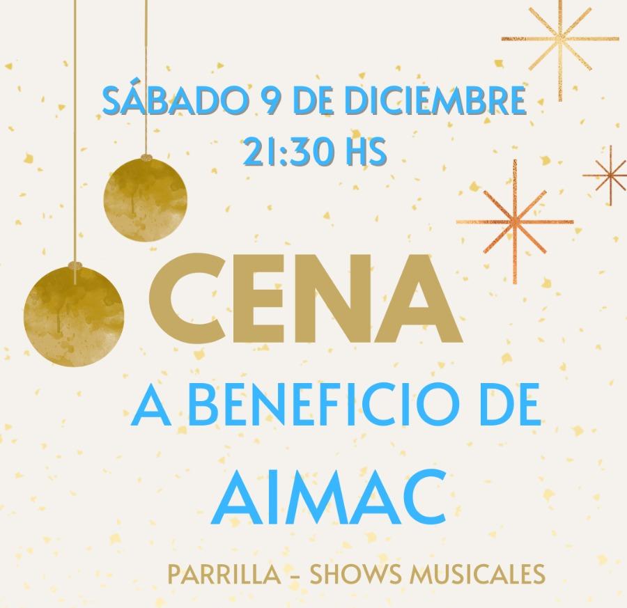 Alejandro Silvestrini: “Invitamos a todos y todas a colaborar para seguir construyendo sonrisas con el Evento de Fin de Año a beneficio de AIMAC (Fundación de Atención Integral en Malformaciones Congénitas)”. 
