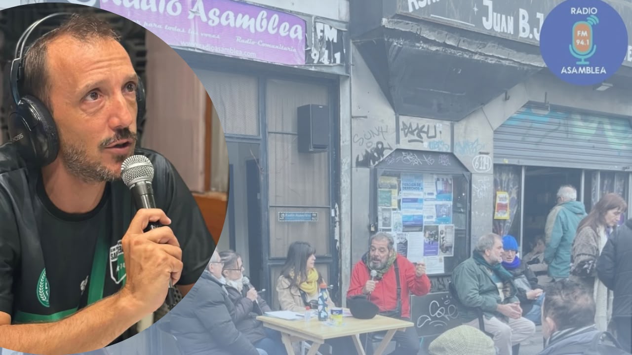 "La radio inició como proyecto de comunicación de la Asamblea Popular de Juan B. Justo en el 2001" Lautaro Gravano