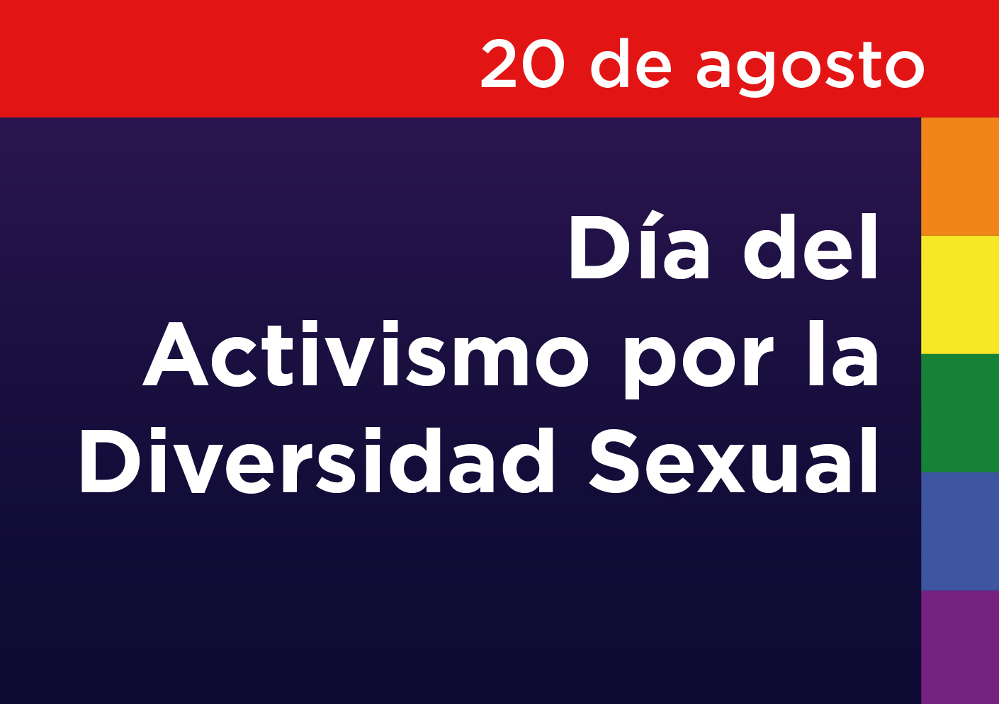Día del Activismo por la Diversidad Sexual