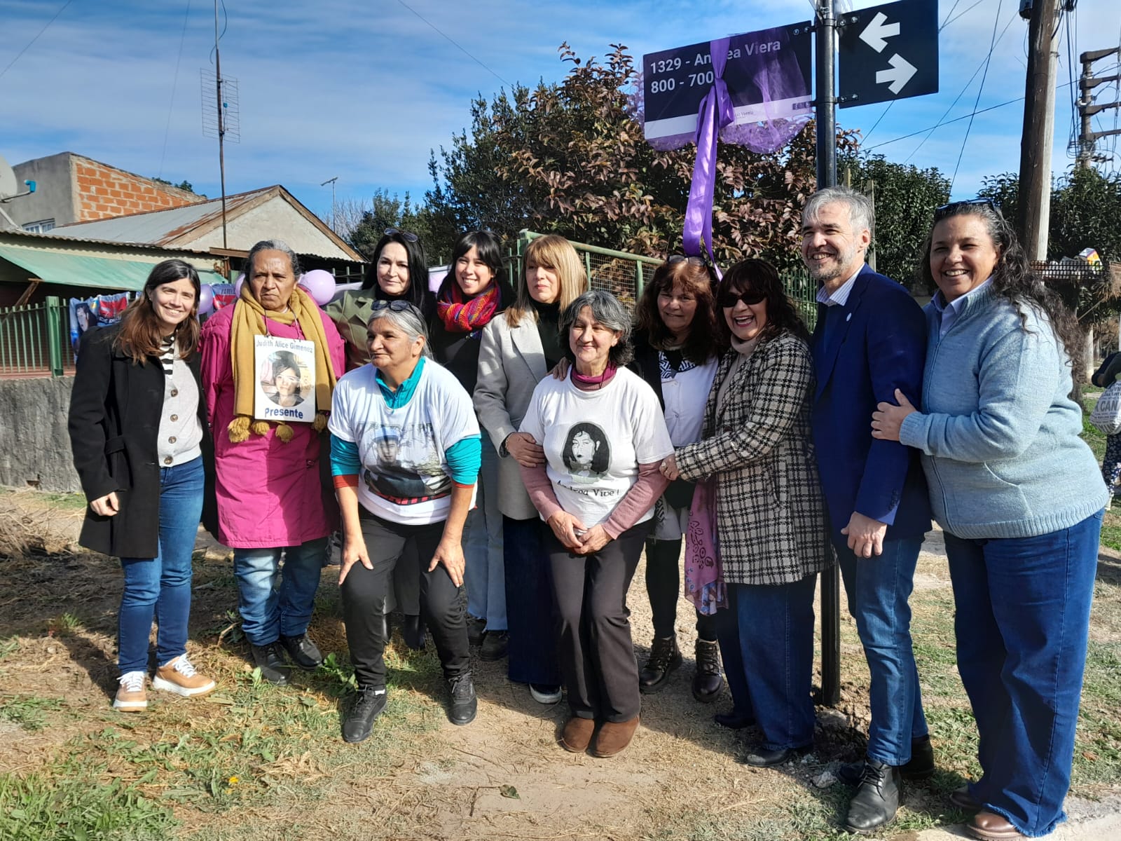 Calles del Barrio Paraná llevan los nombres de Andrea Viera y Judith Alice Giménez