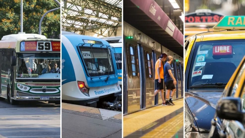 AMBA: cómo funcionará el transporte público en Nochebuena y Navidad