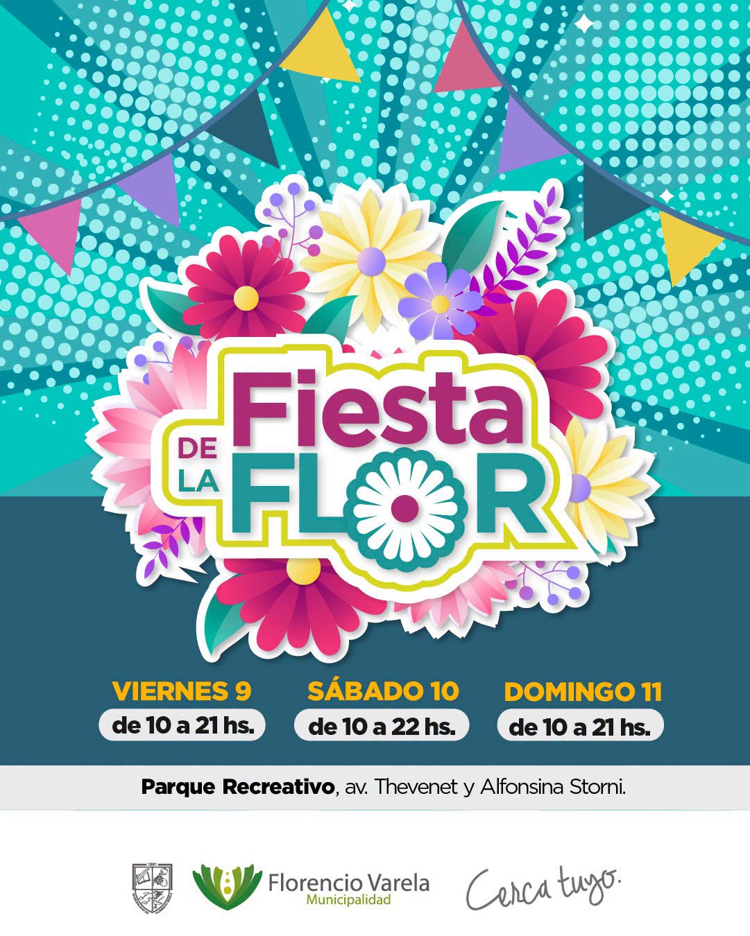 ¡Florencio Varela se Prepara para la Fiesta de la Flor!