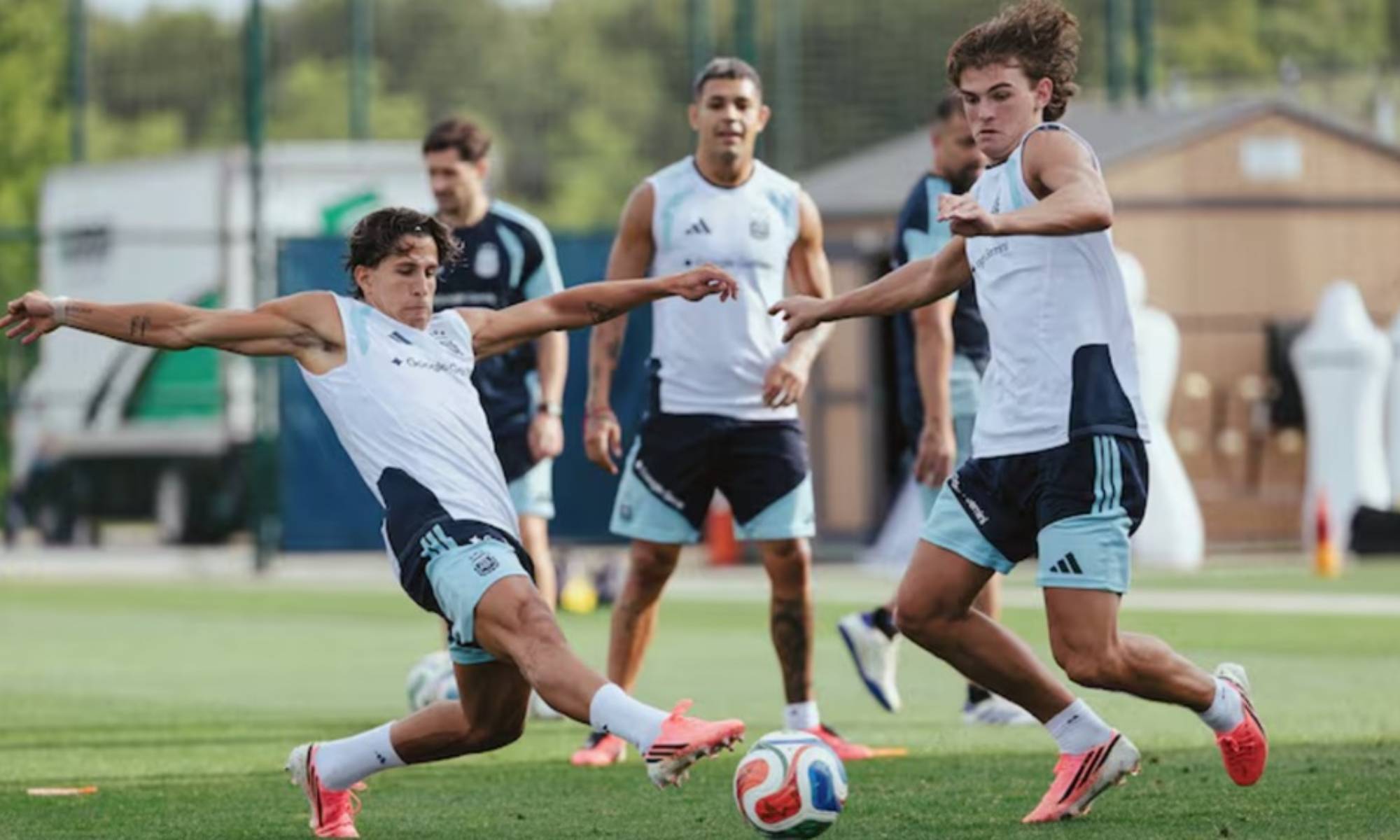 Luego del gran debut, la Selección Argentina se entrena con la mira puesta en Austria

