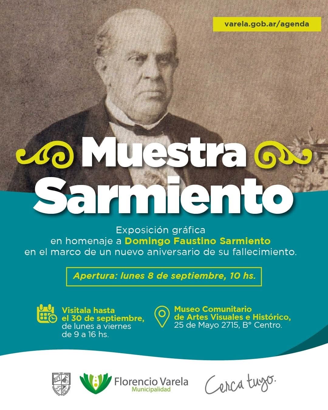 ¡Imperdible Muestra Sarmiento: para conocer más sobre su vida y obra!
