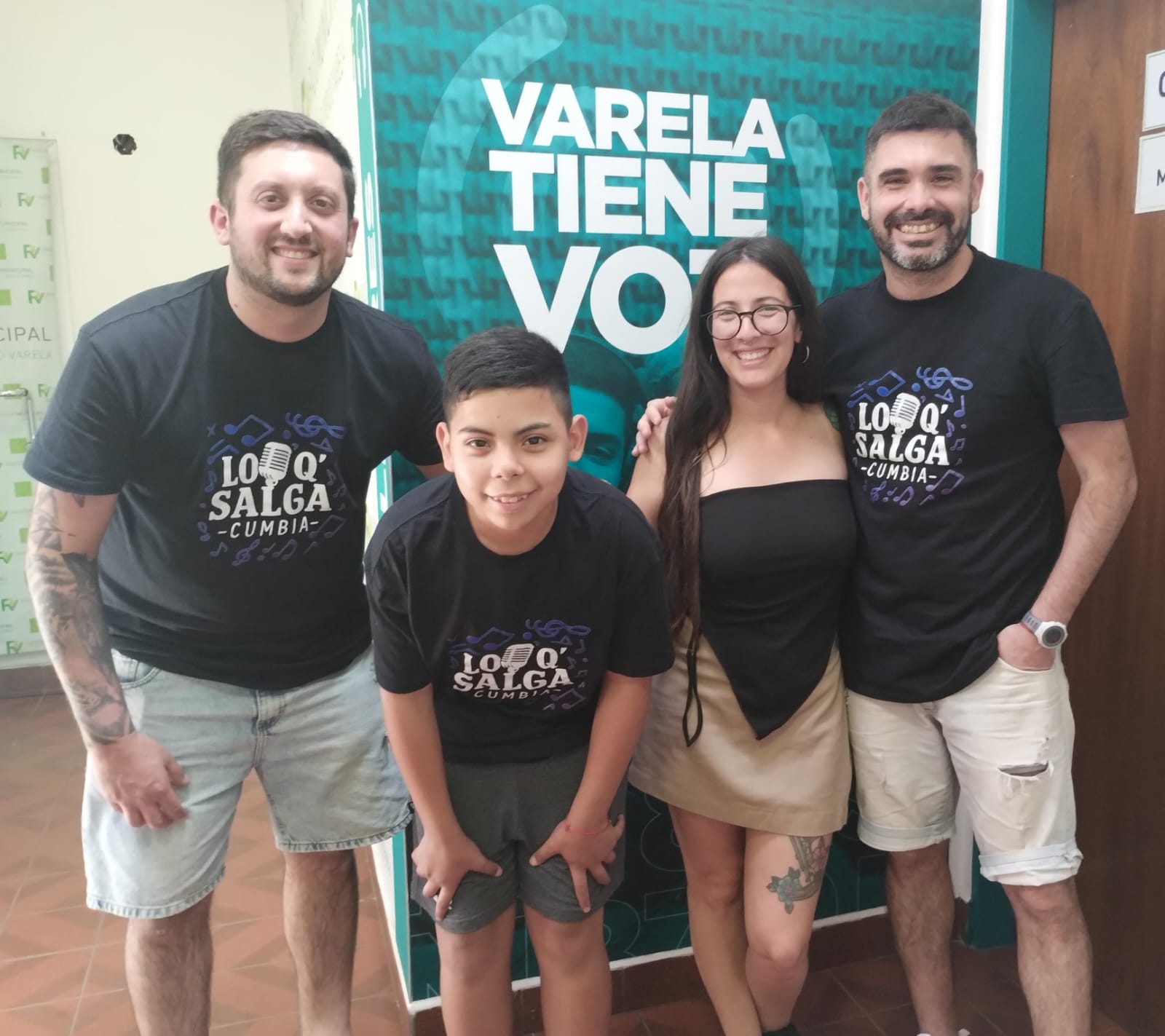 ¡En Fiesta ATR recibimos a la banda “Lo Q Salga”: que nos regaló un acústico! 