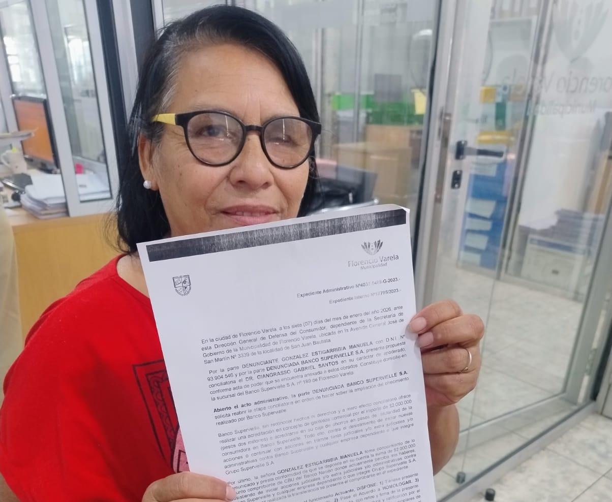 Defensa del Consumidor logró el reintegro de fondos a una jubilada por seguros no autorizados