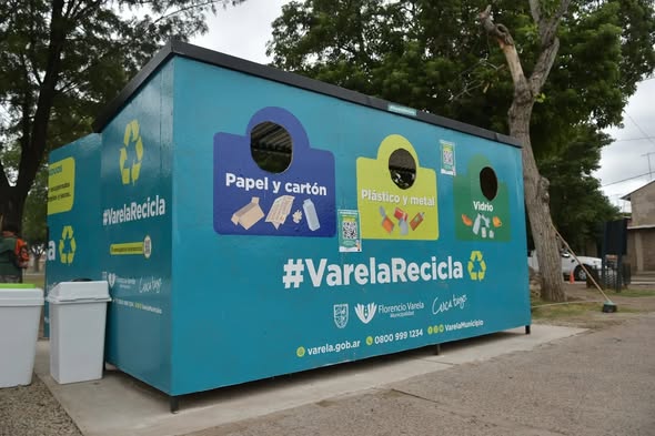 Pensá en Verde I #VarelaRecicla: Puntos ambientales en Florencio Varela