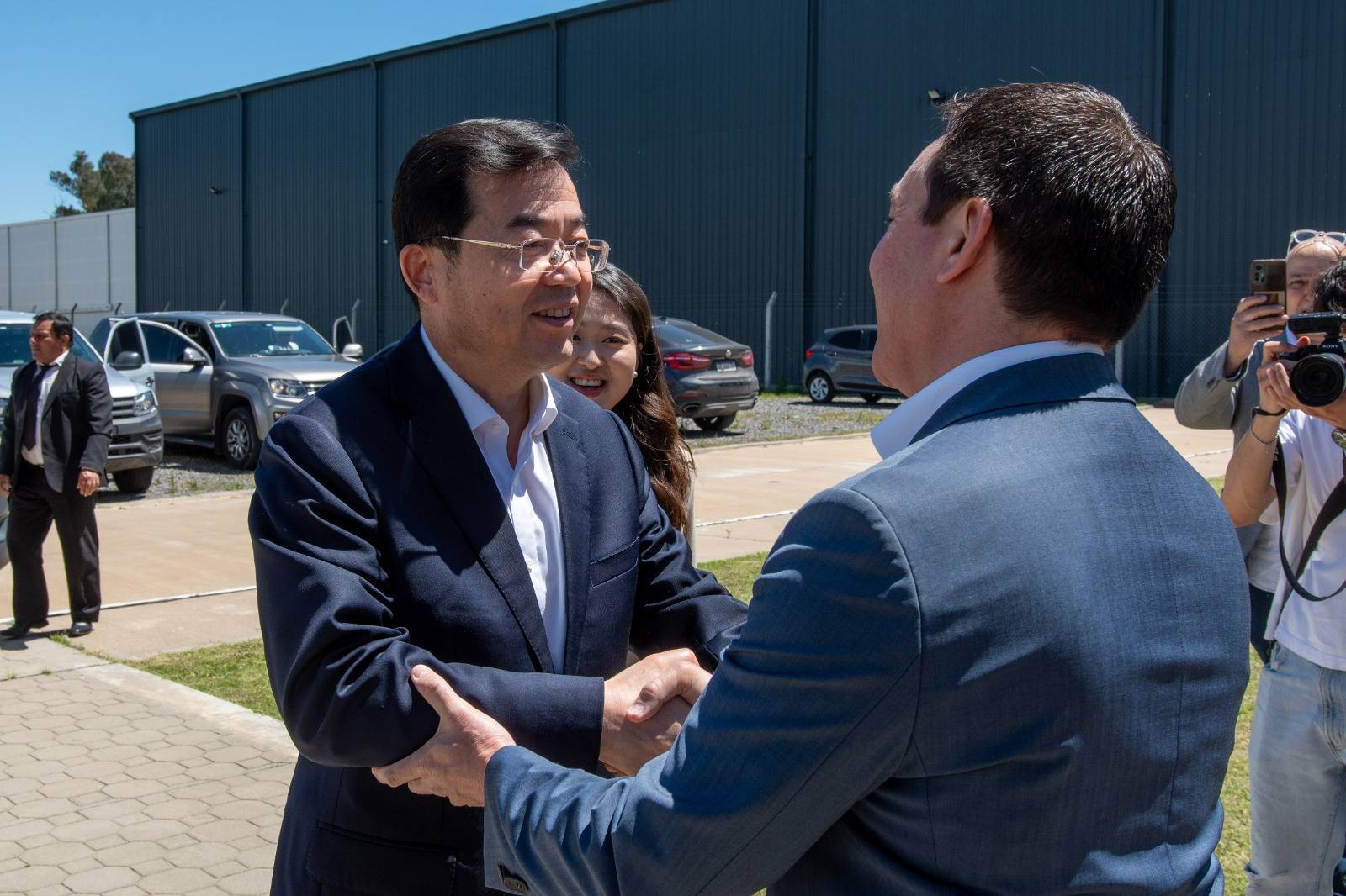 Ricardo De La Fuente: "La visita del vicegobernador de la provincia de Shandong (China) abre nuevas oportunidades de inversión para Florencio Varela".