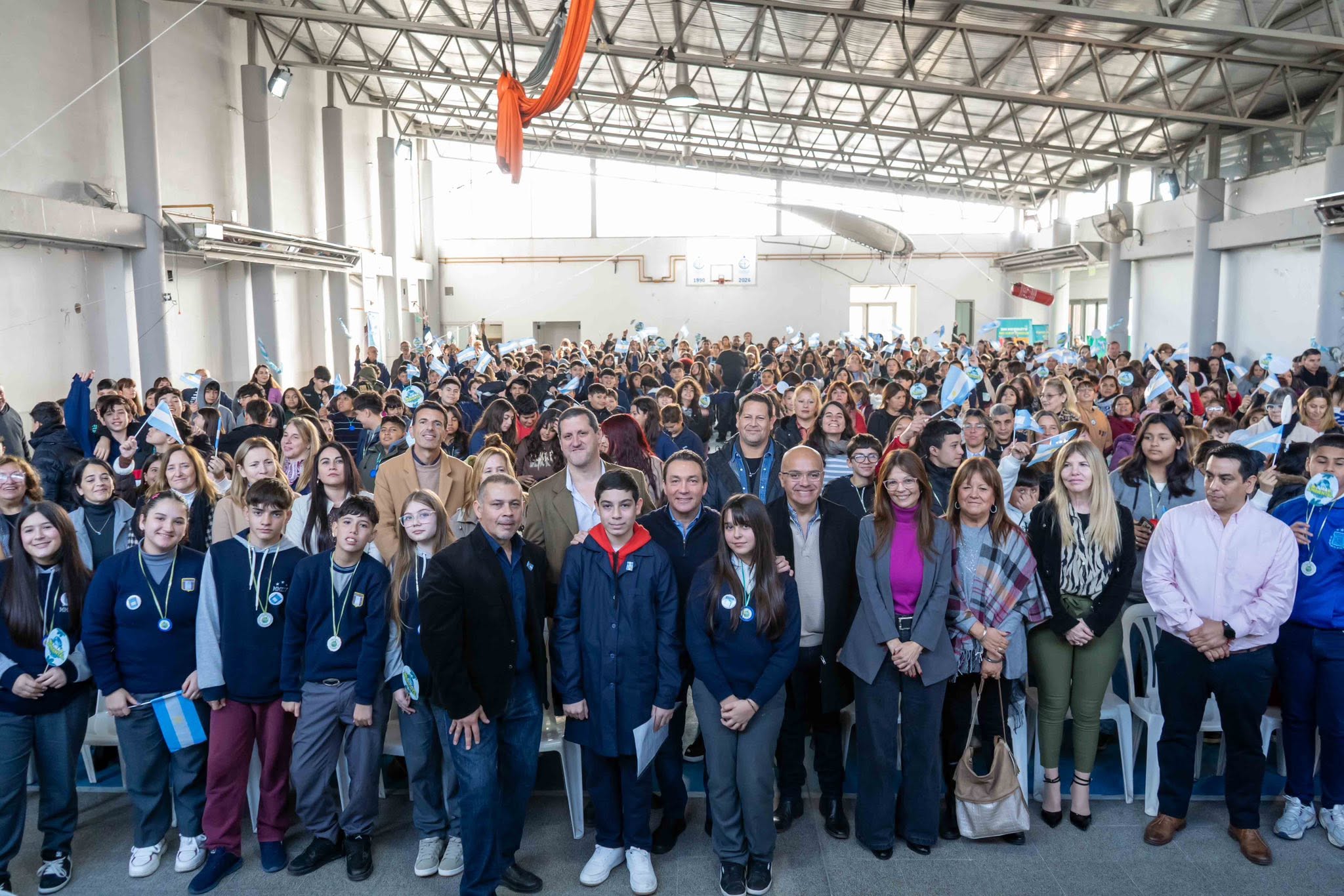 Éxito en la 15ª Jura Ambiental varelense: más de 600 alumnos se comprometieron con la "casa común"