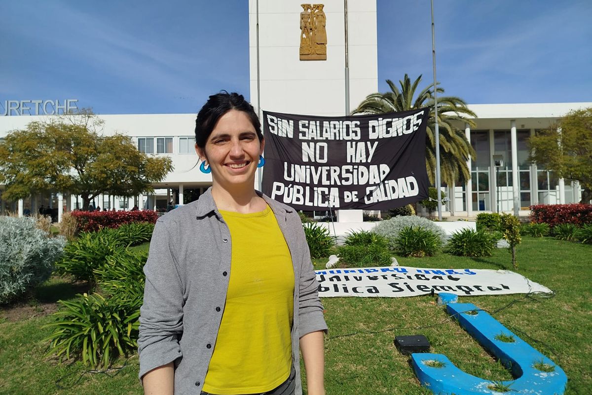 “La semana que viene las y los docentes de todo el país estaremos de paro”, Clara Chevalier, Secretaria General de CONADU