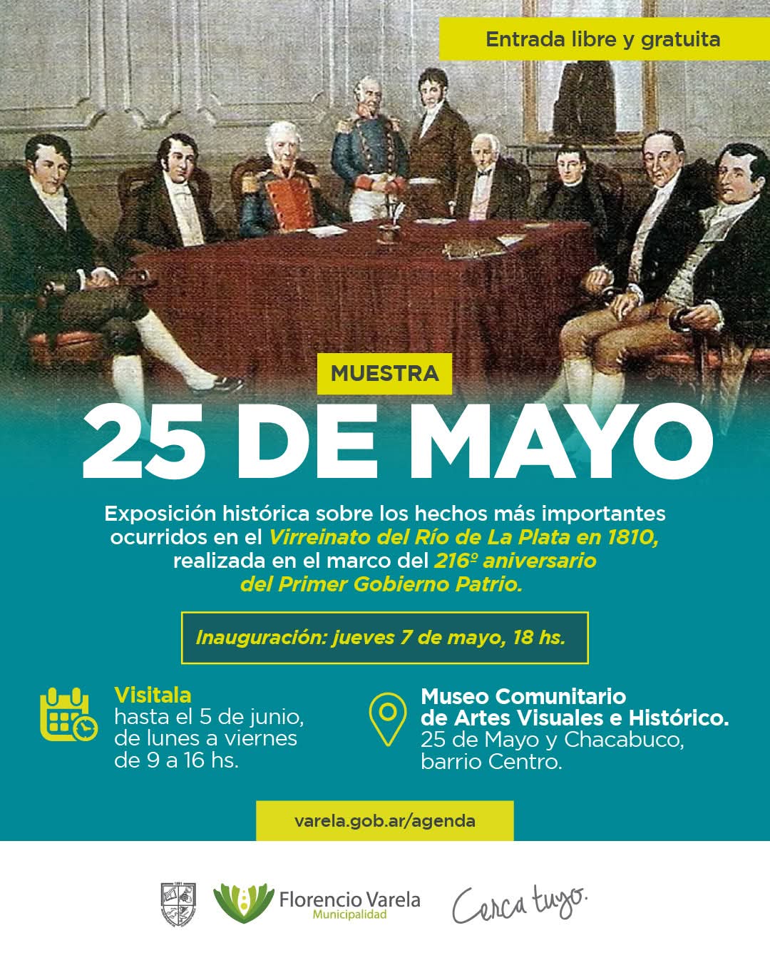 ¡No te podés perder la Muestra 25 de Mayo!
