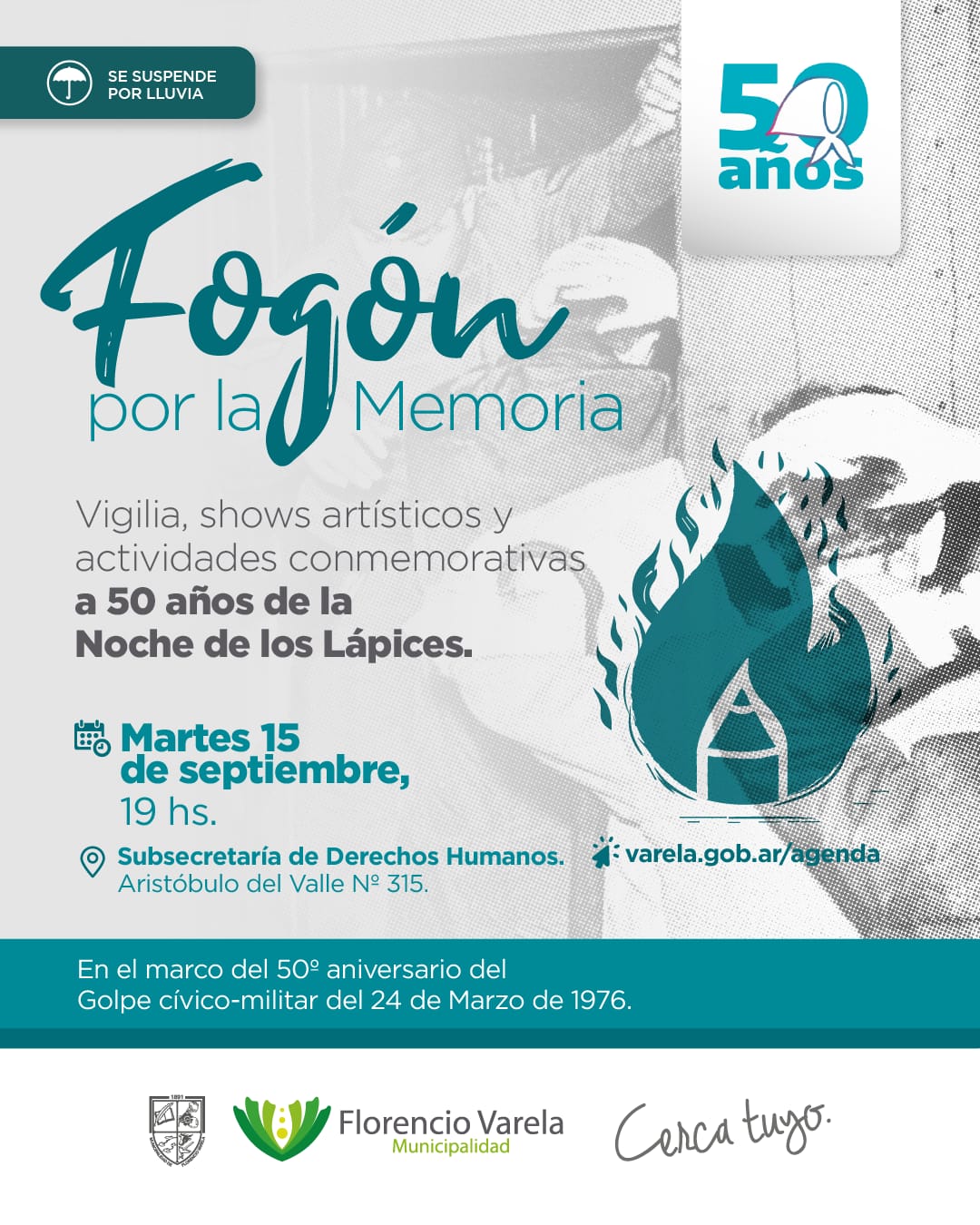A 50 años de la Noche de Los Lápices: Fogón por la Memoria