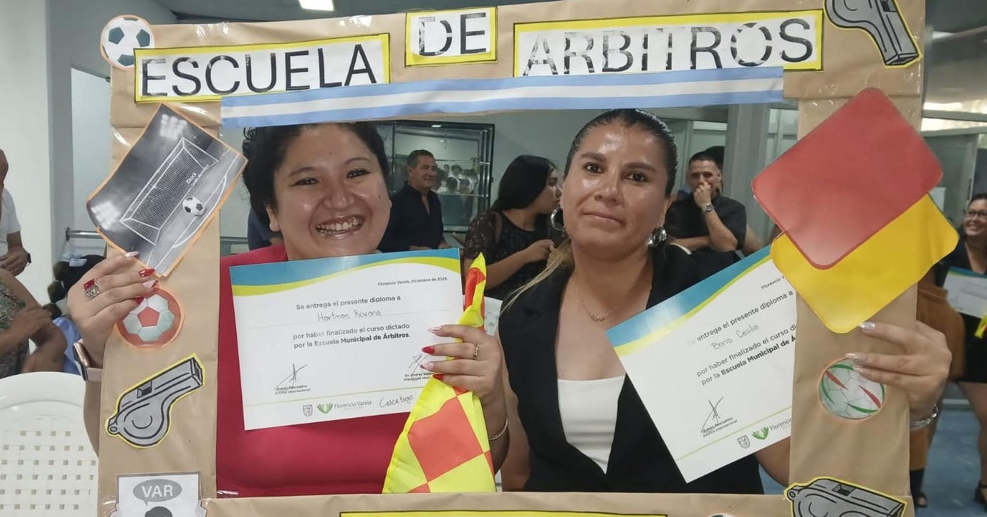 Varela abre la inscripción 2026 para la Escuela Municipal de Árbitros: un curso gratuito con salida laboral inmediata