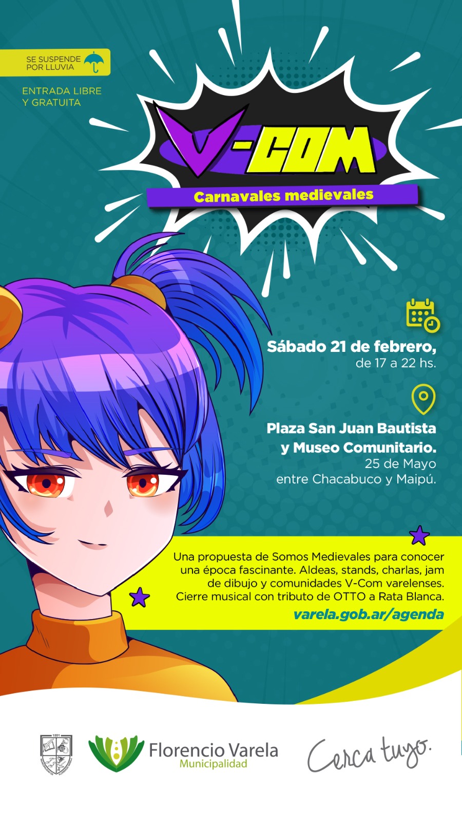 V-COM especial: Carnavales medievales

