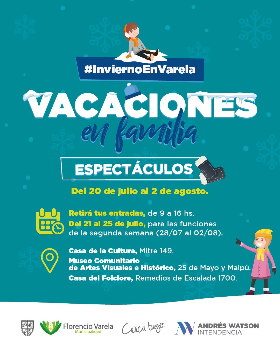 Somos Cultura I #InviernoEnVarela: Vacaciones en familia

