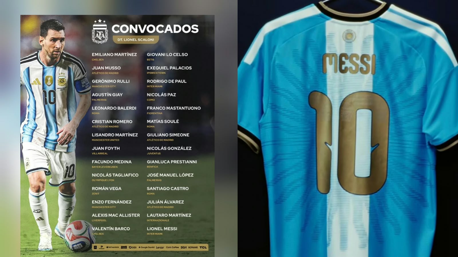 Todo listo para ver a la Scaloneta: Cronograma de partidos, convocados y precio de las entradas