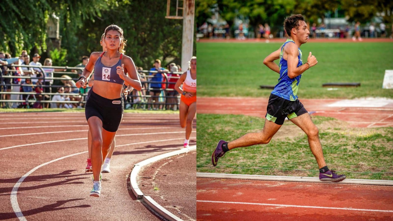 Los varelenses, Gisell Méndes y Maximiliano Fernández, presentes en el Torneo Nacional de Atletismo