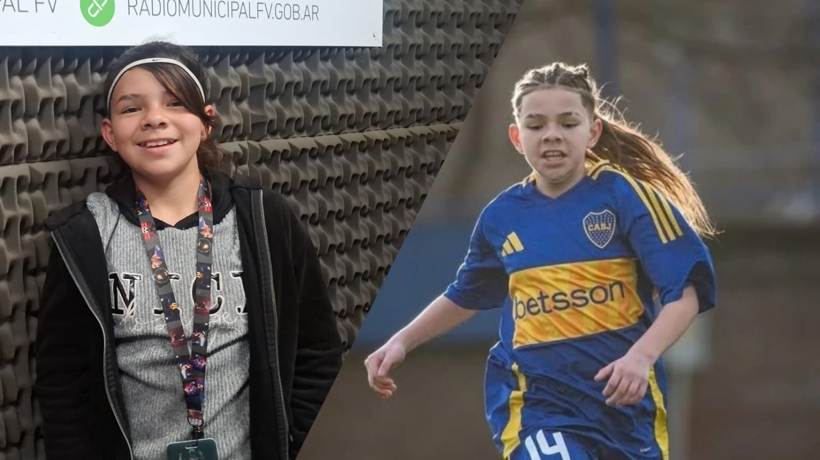 Orgullo varelense: Alma Gamarra debutó en las “Mini Gladiadoras” de Boca Juniors

