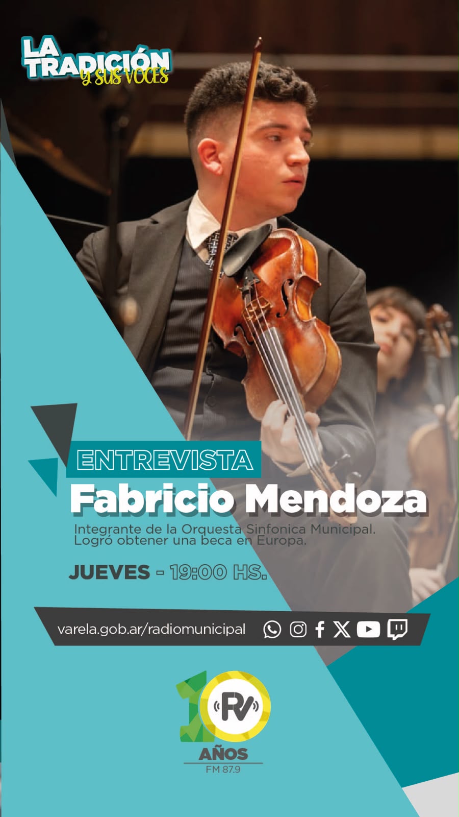 ¡El músico Fabricio Mendoza necesita de la colaboración de todos!