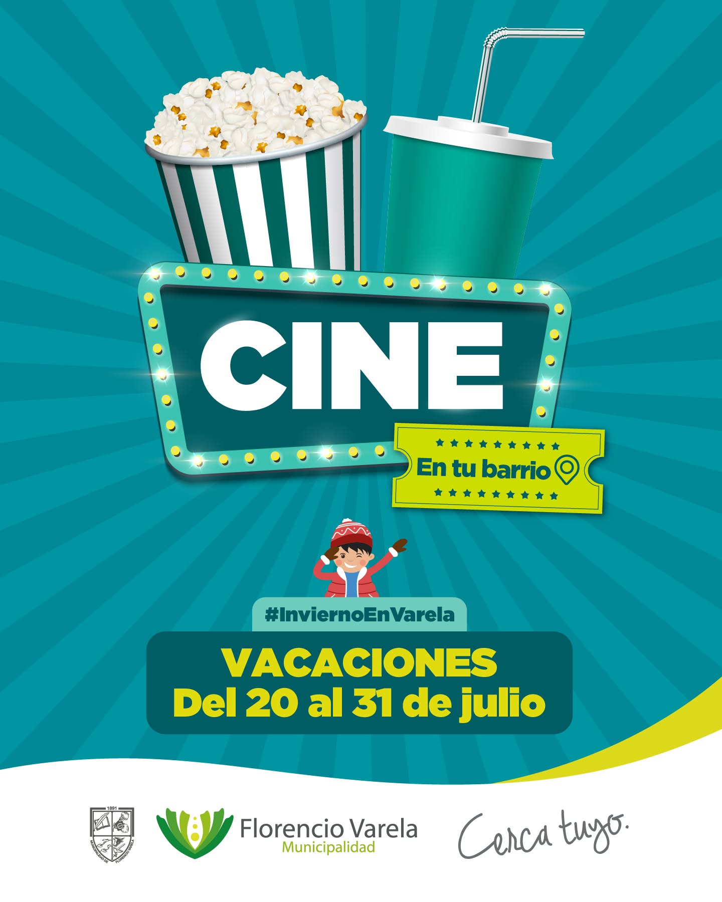 Lazos de Inclusión | ¡Estas vacaciones de invierno, el cine llega a tu barrio!

