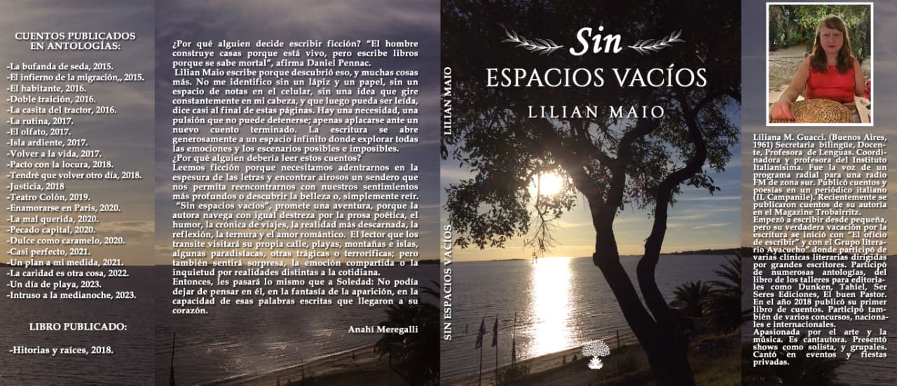 Liliana Guacci presentó su libro “Sin espacios vacíos”: una aventura colmada de poesía, humor y reflexión 