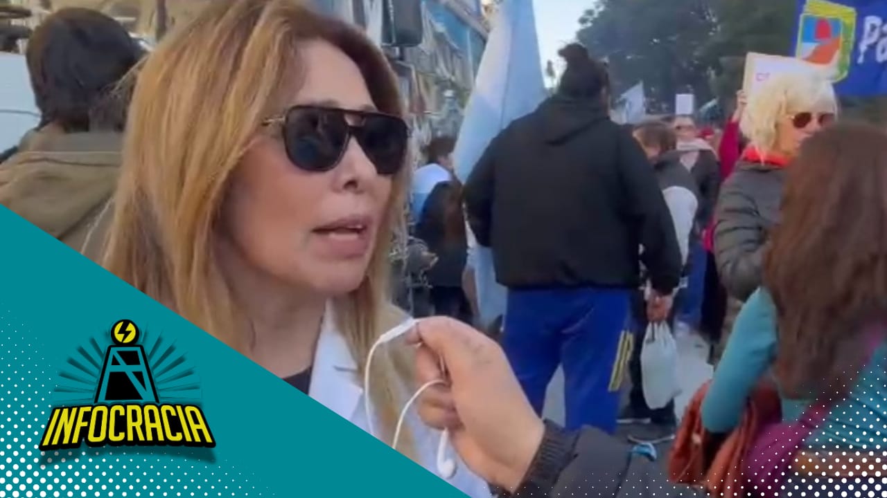 “Argentina con Cristina”: INFOCRACIA en vivo desde la multitudinaria marcha
