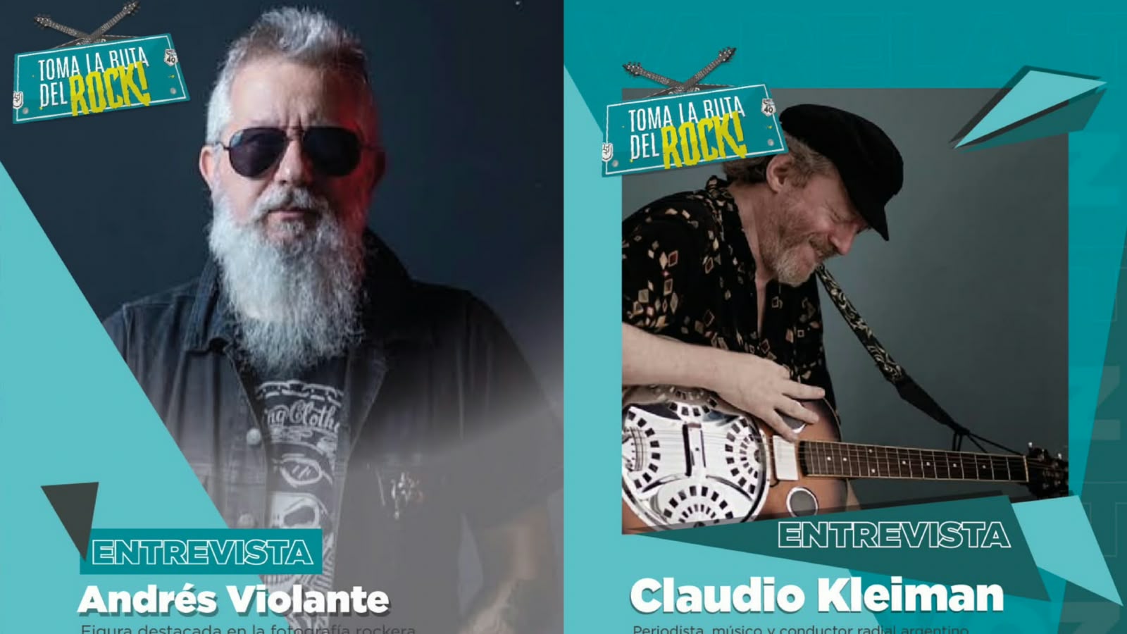 Toma la Ruta del Rock rindió tributo a Rubén Rada y presentó entrevistas exclusivas con Andrés Violante y Claudio Kleiman