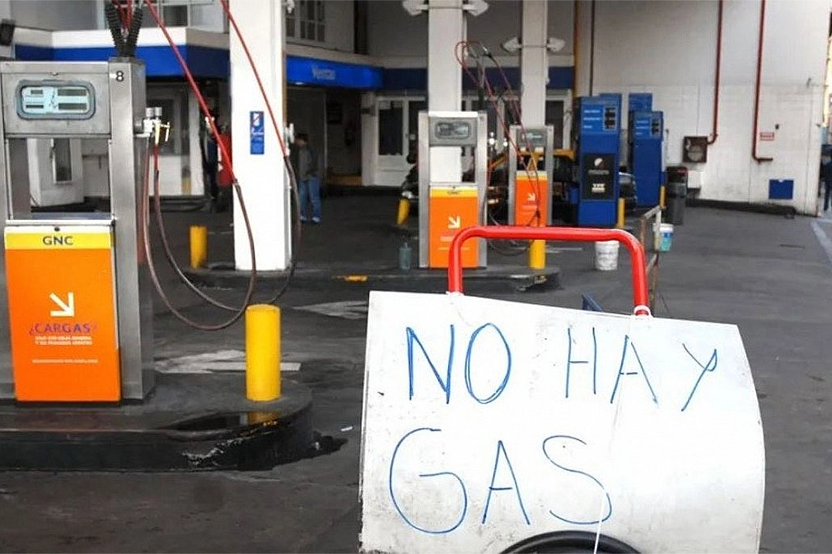 Mar del Plata sin gas y varias estaciones de servicio sin GNC en todo el país