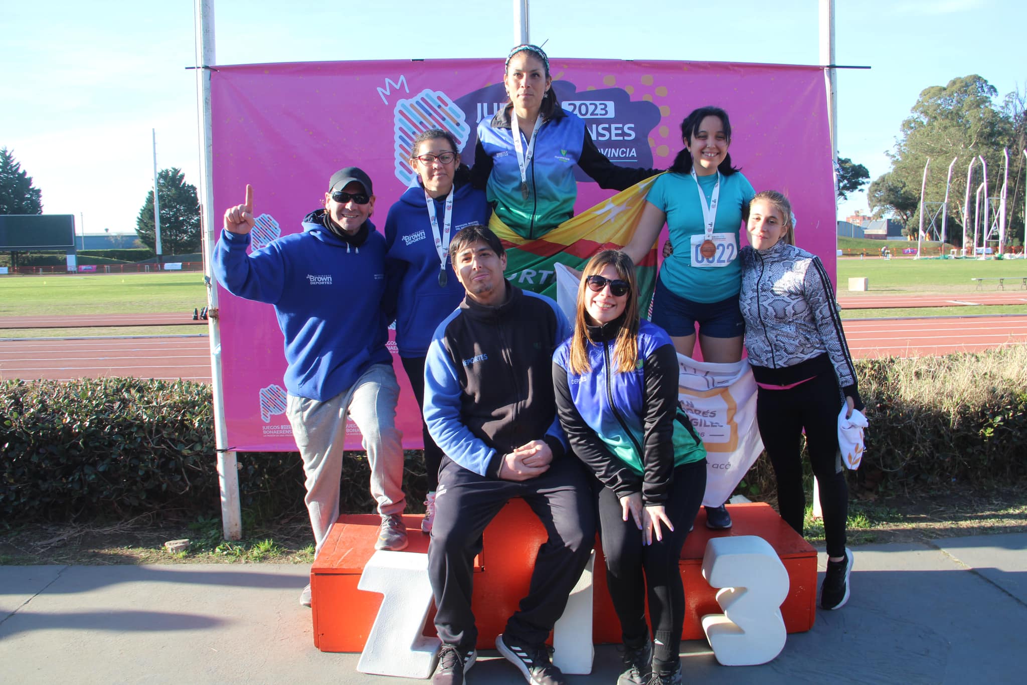 Gisele Macias: ganadora de la medalla de oro en los Juegos Bonaerenses: “Contenta de poder representar a Florencio Varela”. 